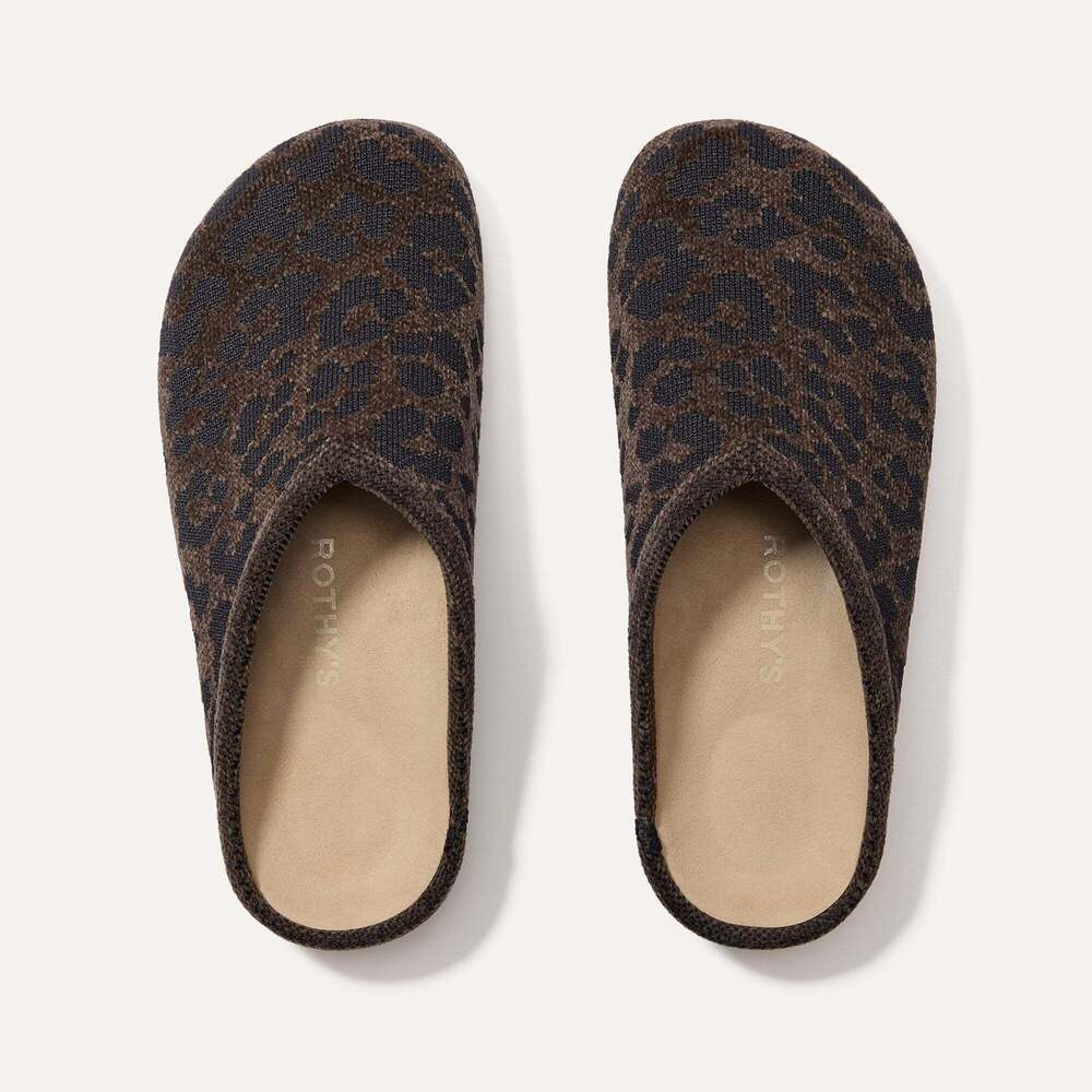 Rothy's The ReVelvet™ Casual Clog - ReVelvet™ Cheetah Size 6